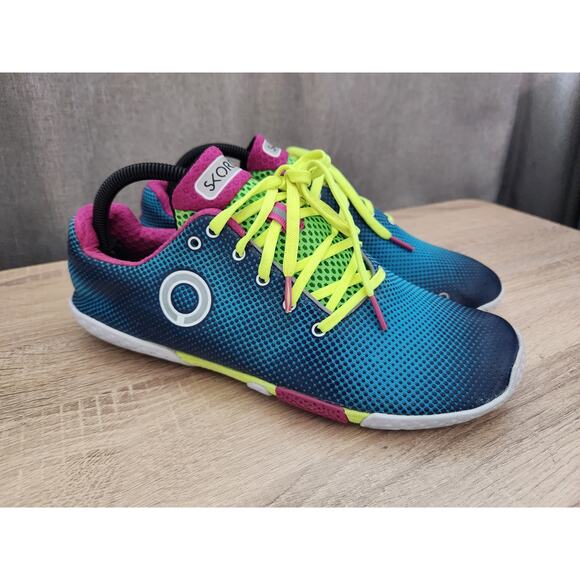 SKORA Running Athletic Shoes Women's Size 11 Blue Purple Minimalist Light Weight - Picture 3 of 8
